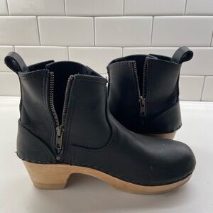 No. 6 clog booties